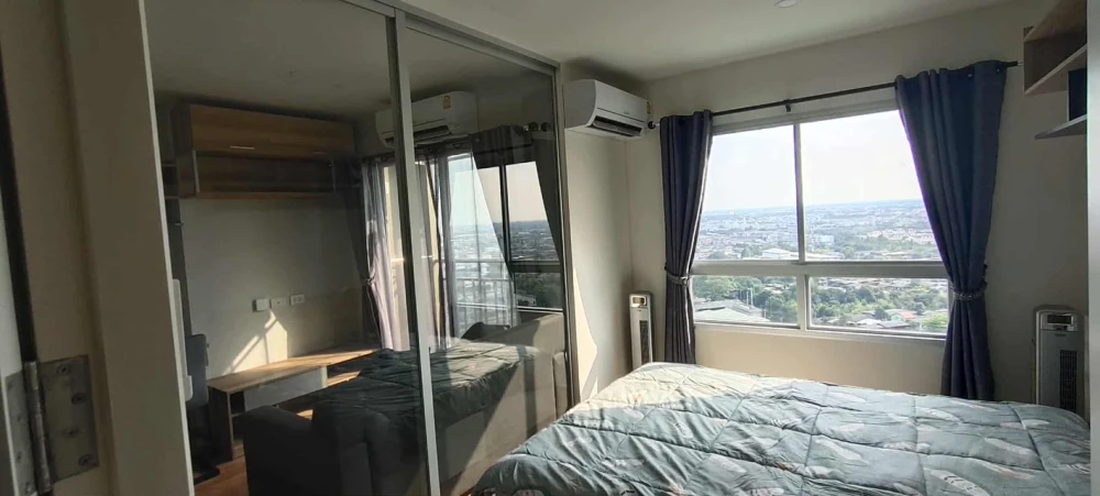 ให้เช่า ลุมพินี วิลล์ สุขสวัสดิ์ - พระราม 2 ห้องอยู่ชั้นสูงมากๆ ได้วิวเมืองโปร่งโล่งสุดชิล สนใจจองเลย