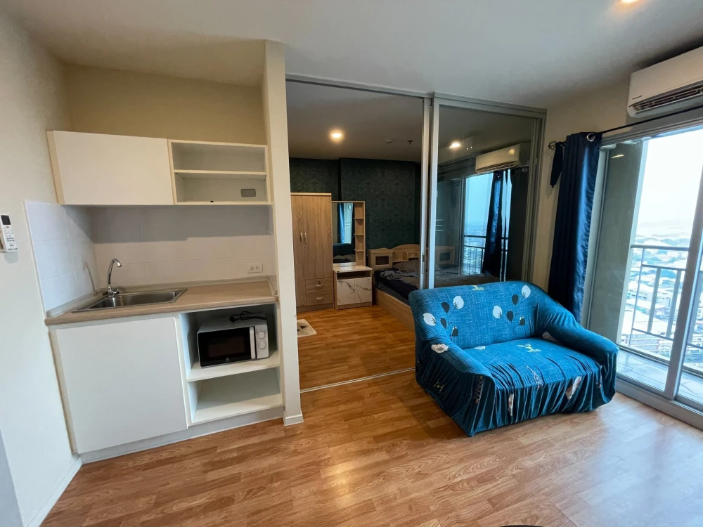 ให้เช่า ลุมพินี วิลล์ สุขสวัสดิ์ - พระราม2 ห้องพร้อมอยู่ ทิศตะวันออก โดนแดดเช้า ไม่ร้อน