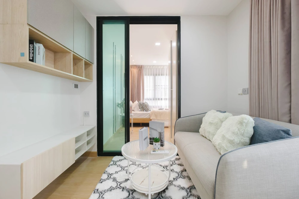 ให้เช่า วินน์ คอนโด ลาดพร้าว-โชคชัย4 ห้องแต่งน่าอยู่  กั้นสัดส่วนชัดเจน สิ่งอำนวยความสะดวกครบ จองเยจ้า อย่าพลาด