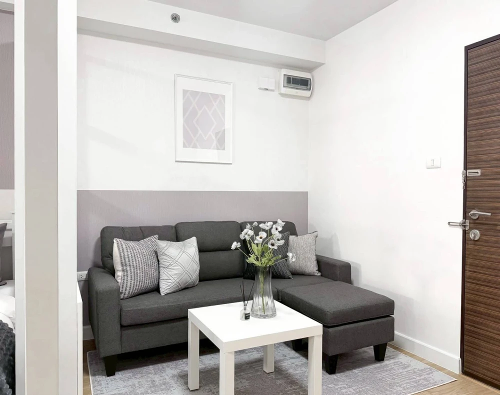 ให้เช่า ศุภาลัย ปาร์ค แยกติวานนท์ ตกแต่งพร้อมอยู่ เฟอร์นิเจอร์เครื่องใช้ไฟฟ้าตามรูป จองเลยอย่าลังเล