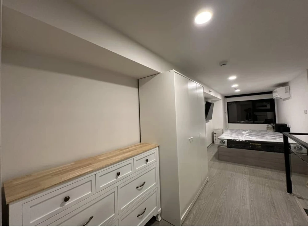 ให้เช่า ออริจิ้น ปลั๊ก แอนด์ เพลย์ รามคำแหง ทริปเปิ้ล สเตชั่น ห้องมุม เพดานสูง วิวเมืองสวยปัง จองเลย