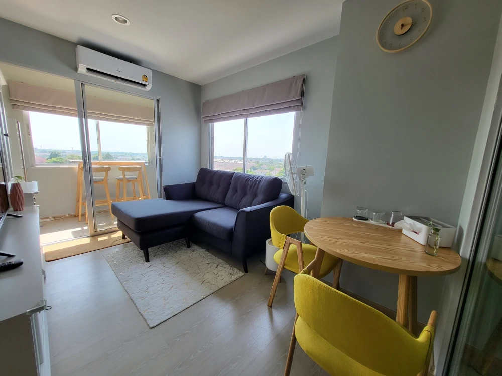 ให้เช่า เดอะคิทท์ รังสิต-ติวานนท์ ตึก B ชั้น 8 ห้องมุม ห้องกว้าง หันหน้าเข้าถนน ไม่จองคือพลาดสุดๆ