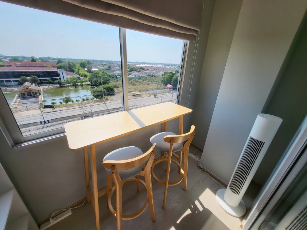 ให้เช่า เดอะคิทท์ รังสิต-ติวานนท์ ตึก B ชั้น 8 ห้องมุม ห้องกว้าง หันหน้าเข้าถนน ไม่จองคือพลาดสุดๆ