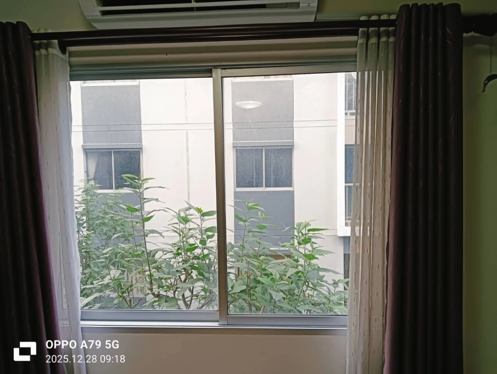 ให้เช่า เดอะพอยต์ คอนโด รังสิต คลอง 6 ชั้น 2 วิวสวน สิ่งอำนวยความสะดวกภายในห้องครบเซต ต้องจอง