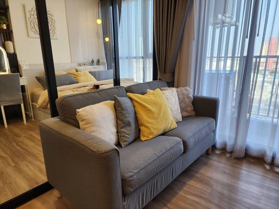 ให้เช่า เดอะสเตจ มายด์สเคป รัชดา - ห้วยขวาง แต่งสวย มีเฟอร์นิเจอร์คุณภาพ และเครื่องใช้ไฟฟ้าครบๆ ด่วน