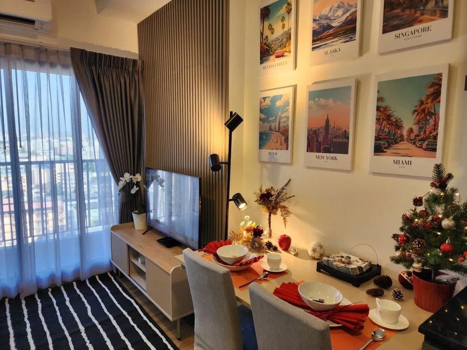 ให้เช่า เดอะสเตจ มายด์สเคป รัชดา - ห้วยขวาง แต่งสวย มีเฟอร์นิเจอร์คุณภาพ และเครื่องใช้ไฟฟ้าครบๆ ด่วน