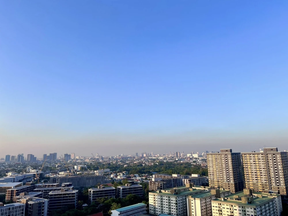 ให้เช่า เดอะ เบส สุขุมวิท 77 ชั้นสูง City View ทิศร่ม ลมเย็นทั้งวัน เปิดหน้าต่างรับลมสบาย ไม่เปลืองแอร์ ห้ามพลาด