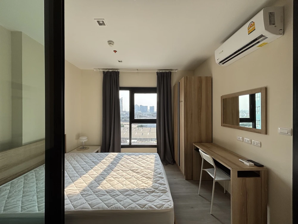 ให้เช่า เดอะ เบส เพชรเกษม แบบ 1 Bedroom ชั้น 7 ตกแต่งฟังก์ชั่นครบครัน มาแต่ตัวเข้าอยู่ได้เลย