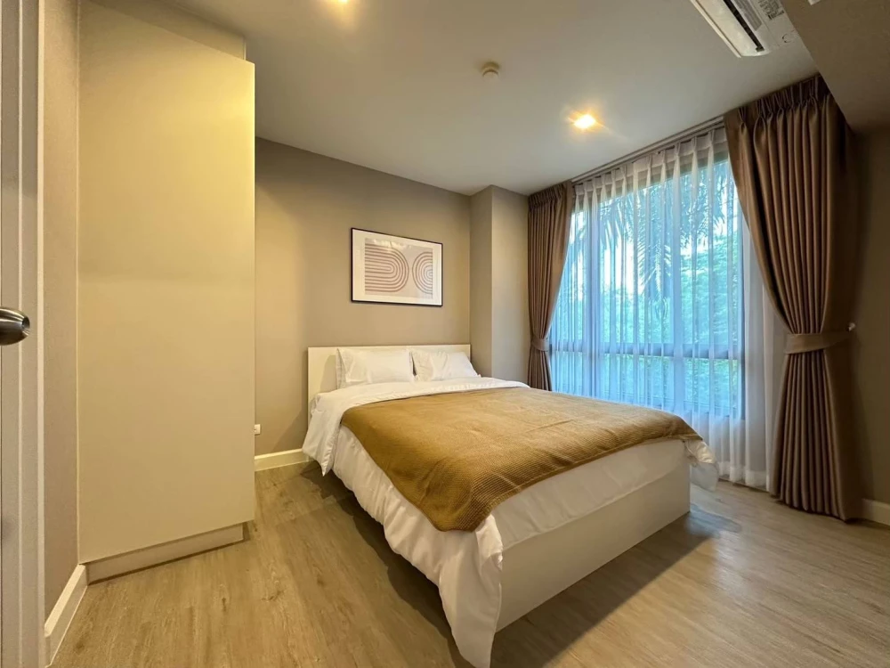 For rent: MetroLux Riverfront Rattanathibet, fully furnished unit on the ground floor with easy access. Just bring your belongings and move in! Book n