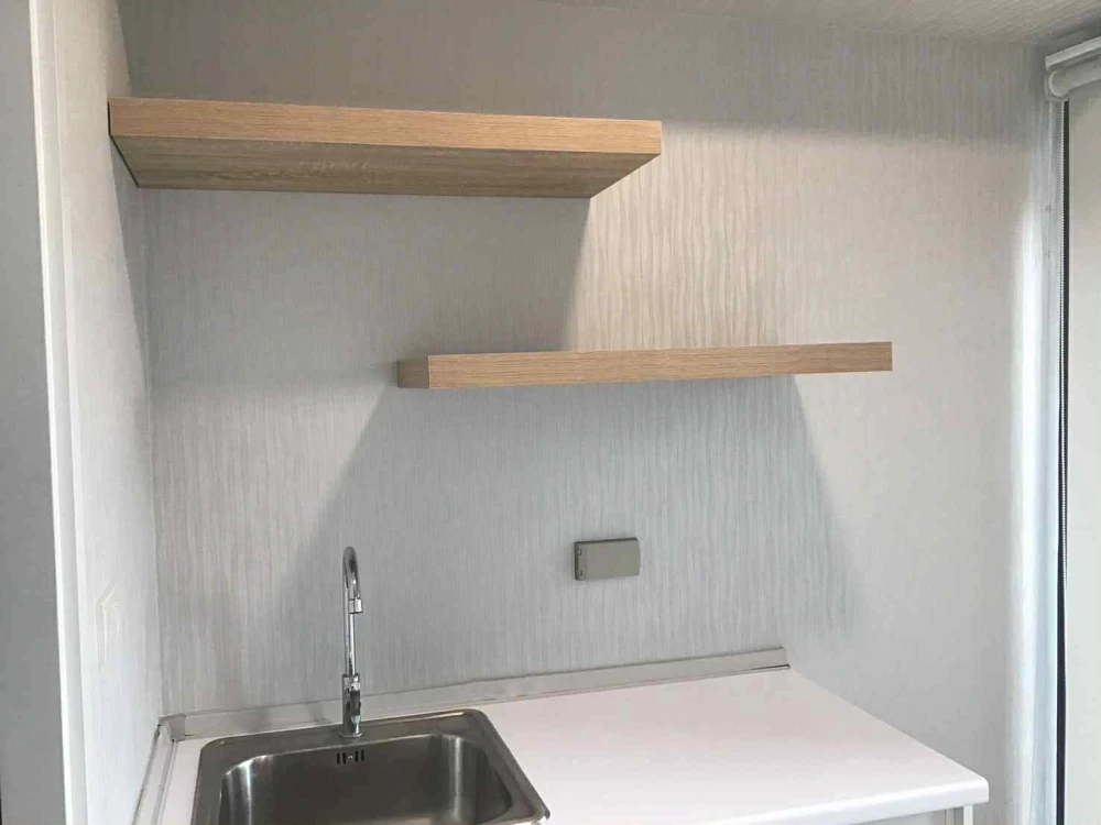 ให้เช่า เย็นสบายดี คอนโด ลาดพร้าว 101 แต่งวอลเปเปอร์ลายสวย พร้อมเฟอร์นิเจอร์เข้าเซตกัน น่าจองมากก