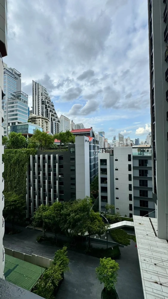ให้เช่า เอดจ์ บาย แสนสิริ สุขุมวิท 23 ห้องมุม หันหน้าไปทางทิศเหนือ ห้องโปร่งโล่ง ฟังก์ชันการใช้งานลงตัว เงียบสงบและเป็นส่วนตัว