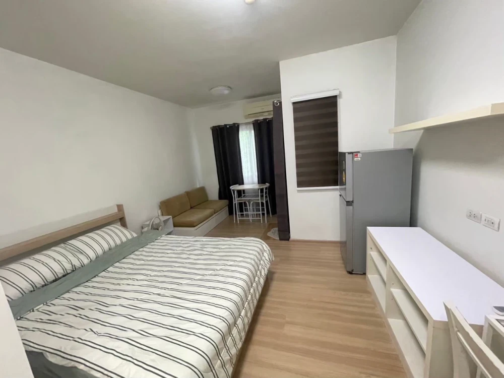 ให้เช่า เอ สเปซ อโศก-รัชดา ห้อง Studio ตึก G ชั้น2 ห้องมุม หน้าห้องไม่ติดกับใคร สงบ สะดวก น่าจองสุดๆ