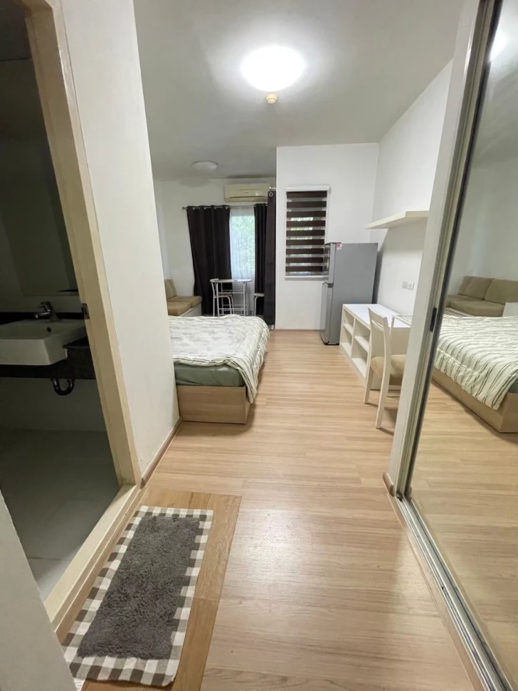 ให้เช่า เอ สเปซ อโศก-รัชดา ห้อง Studio ตึก G ชั้น2 ห้องมุม หน้าห้องไม่ติดกับใคร สงบ สะดวก น่าจองสุดๆ