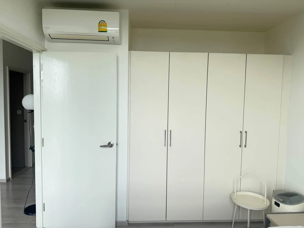 ให้เช่า แชมเบอร์ส เฌอ รัชดา-รามอินทรา แบบ 2 ห้องนอน 1 ห้องน้ำ พร้อมเฟอร์นิเจอร์และเครื่องใช้ไฟฟ้าตามภาพทุกอย่าง