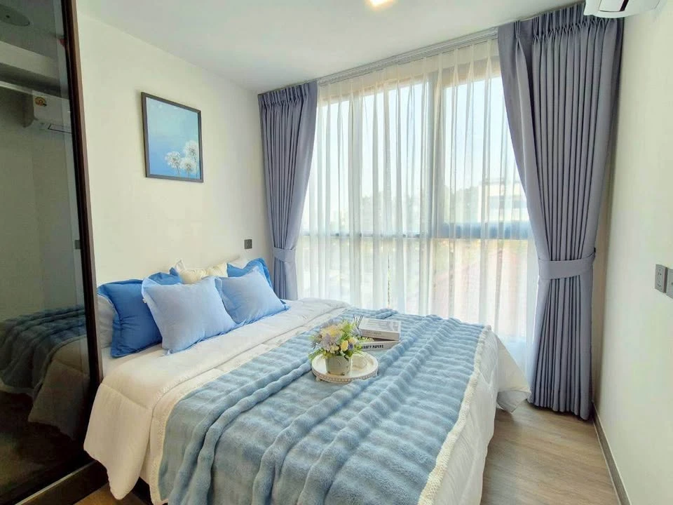 ให้เช่า แอทโมซ พาลาซิโอ ลาดพร้าว-วังหิน ชั้น 4 ตึก D อุปกรณ์ภายในครบครัน ตกแต่งเริ่ดๆ สนใจจองเลย