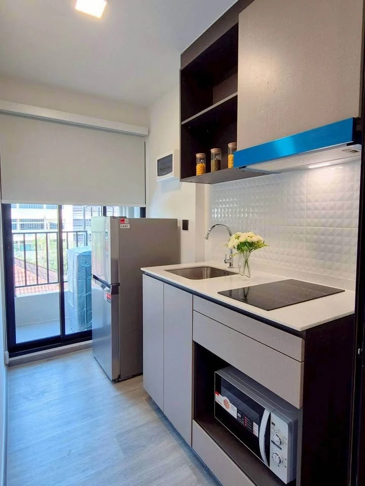 ให้เช่า แอทโมซ พาลาซิโอ ลาดพร้าว-วังหิน ชั้น 4 ตึก D อุปกรณ์ภายในครบครัน ตกแต่งเริ่ดๆ สนใจจองเลย