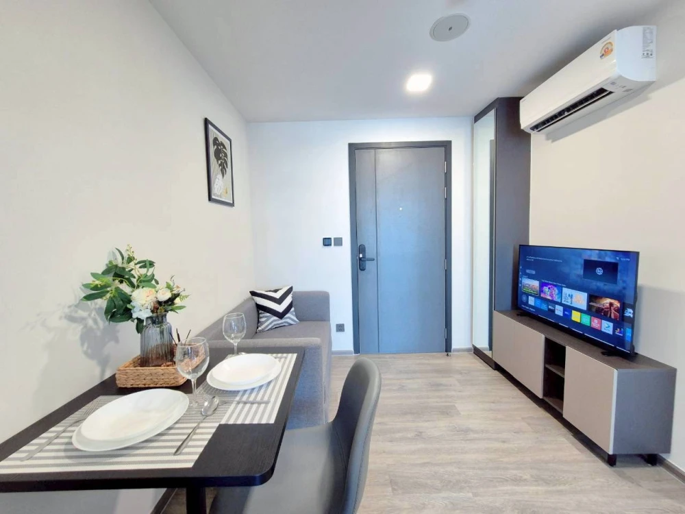 ให้เช่า แอทโมซ พาลาซิโอ ลาดพร้าว-วังหิน ชั้น 6 ตึก D อุปกรณ์ภายในครบครัน มาแต่ตัวเข้าอยู่ได้เลย