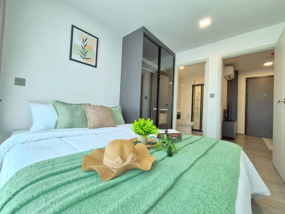 ให้เช่า แอทโมซ พาลาซิโอ ลาดพร้าว-วังหิน ห้องน่าอยู่ เครื่องใช้ไฟฟ้าครบ เฟอร์พร้อม จองเลย