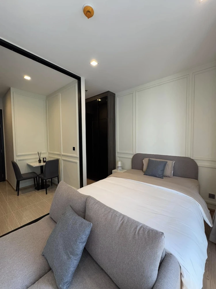 ให้เช่า โนเบิล อราวน์ อารีย์ ตำแหน่งฮิตสุด ตกแต่งเรียบง่ายสวยงาม เฟอร์นิเจอร์ครบ พร้อมเข้าอยู่