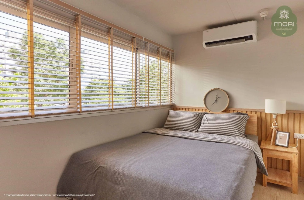 ให้เช่า โมริ คอนโดมิเนียม เมืองทองธานี ชั้น 10 ห้องกว้าง พร้อมสิ่วอำนวยความสะดวก จองเลยจ้า