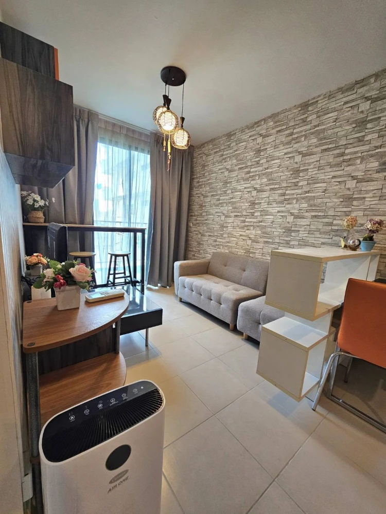ให้เช่า โว้ค เพลส สุขุมวิท 107 ห้องกว้างขวางอยู่สบาย เฟอร์นิเจอร์พร้อมเครื่องใช้ไฟฟ้าครบครัน รีบจองก่อนพลาด