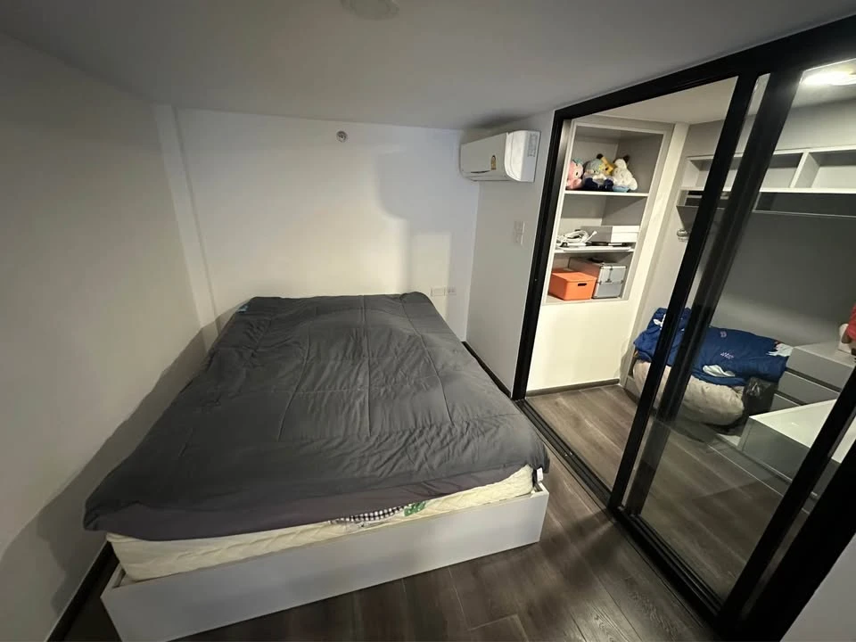 ให้เช่า ไนท์บริดจ์ สเปซ รัชโยธิน 1 ห้องนอนแบบ Duplex ชั้น 15 อยู่สบายไม่อึดอัด รีบจองให้ไว