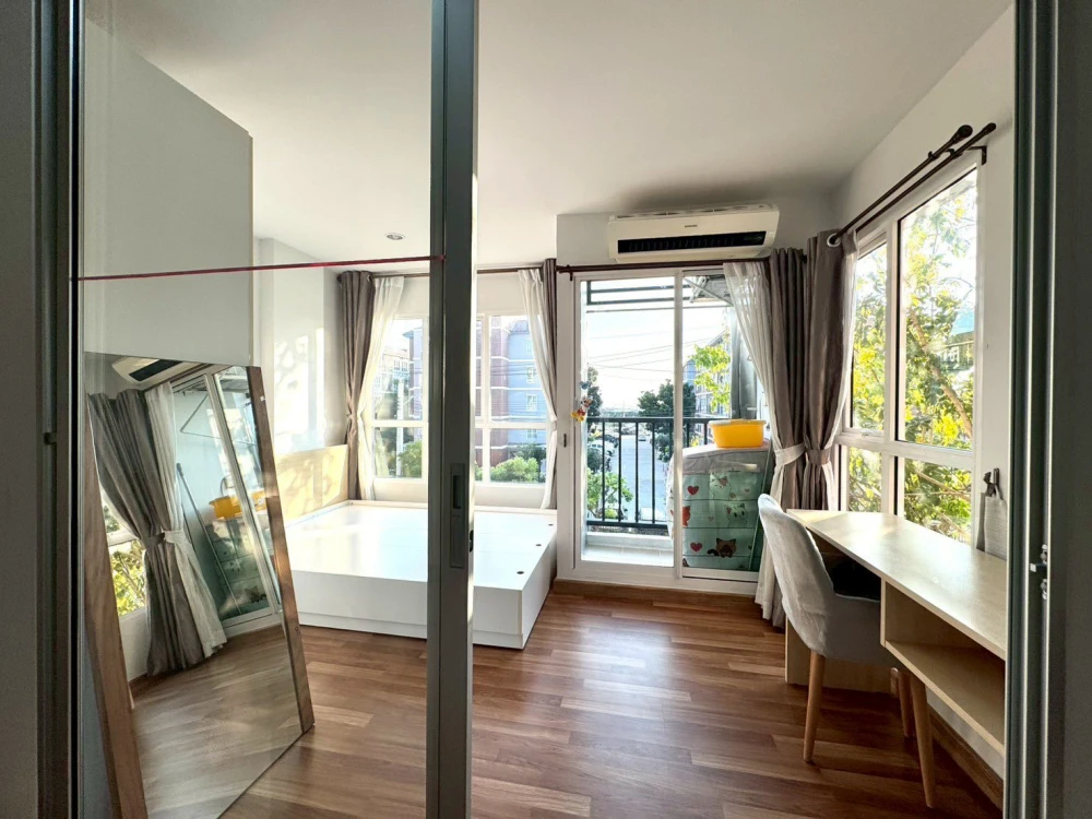 ให้เช่า ไมอามี่ บางปู ห้องน่าอยู่ เฟอร์พร้อม จองเลย ราคาดีสบายกระเป๋า