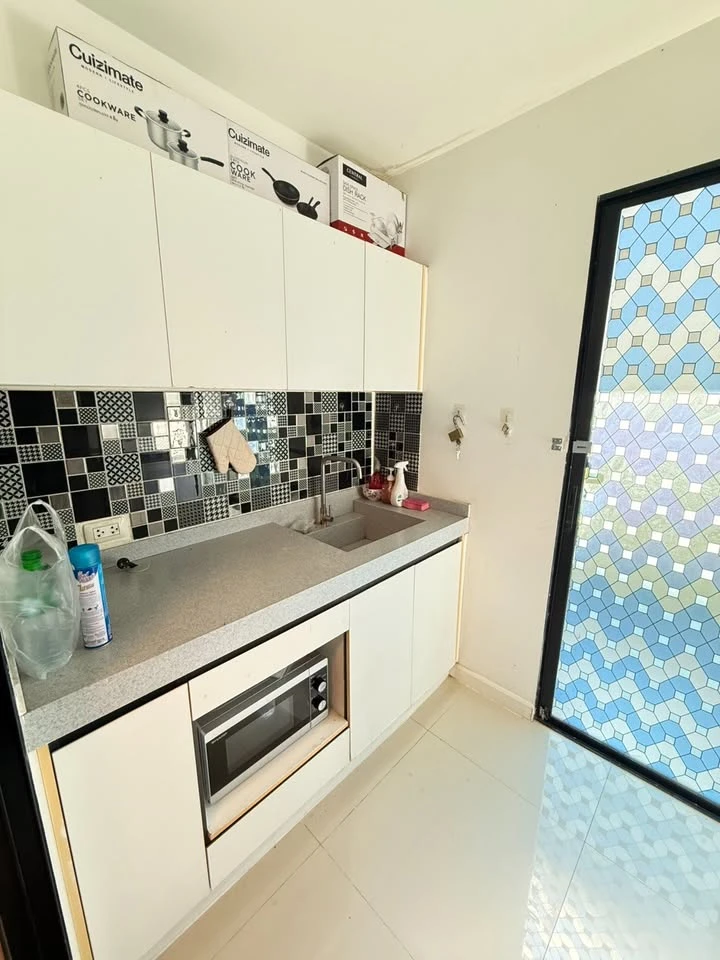 ให้เช่า ไอคอนโด สุขาภิบาล 2 ห้องสีชมพูสดใสน่าอยู่มากๆ ตกแต่งครบครัน เข้าอยู่ได้เลยจ้า