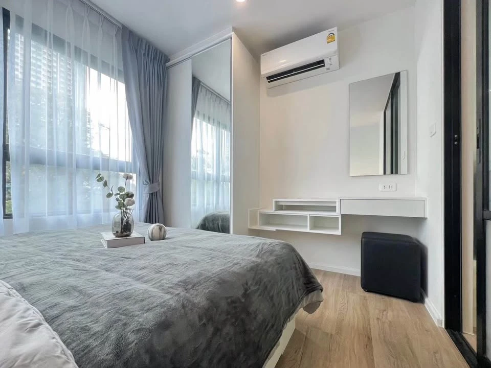 ให้เช่า ไอคอนโด แอคทีฟ พัฒนาการ ห้องพร้อมอยู่ โทนขาวสายตา ราคาสบายใจ รีบย้ายมาจอง
