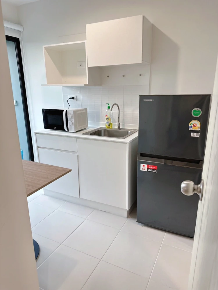 ให้เช่า ไอคอนโด แอคทีฟ พัฒนาการ อาคาร B ใกล้ Airport Rail Link สิ่งอำนวยความสะดวกในห้องครบ ห้ามพลาด