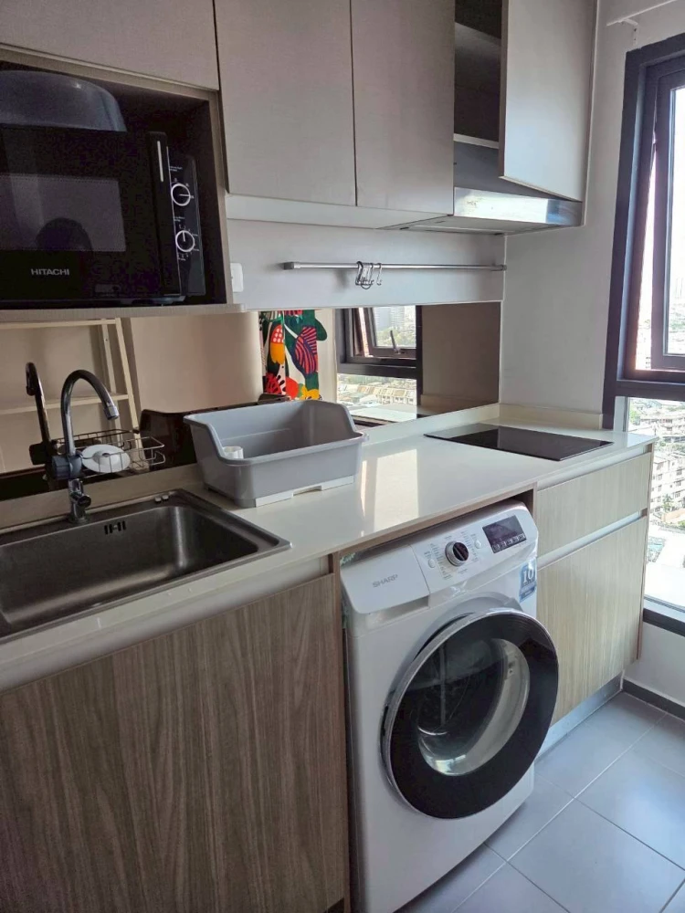 ให้เช่า ไอดิโอ ท่าพระ อินเตอร์เชนจ์ แบบ 1 ห้องนอน แต่งเรียบง่ายแต่ครบครันน่าอยู่มากๆ รีบคว้าไว้เลย