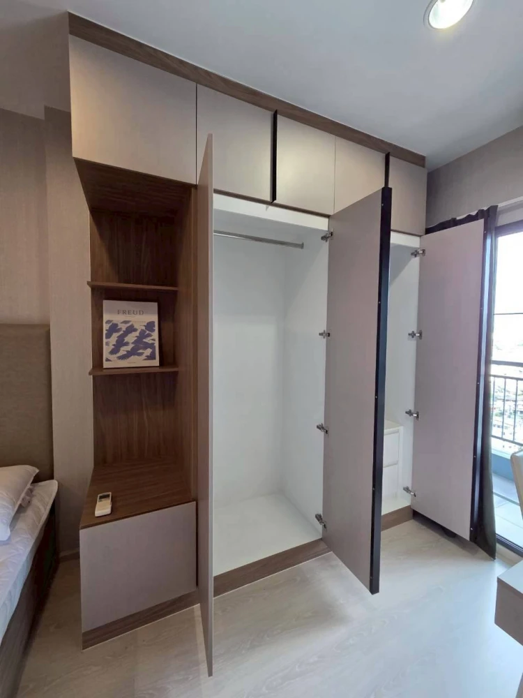 ให้เช่า ไอดิโอ ท่าพระ อินเตอร์เชนจ์ แบบ 1 ห้องนอน แต่งเรียบง่ายแต่ครบครันน่าอยู่มากๆ รีบคว้าไว้เลย