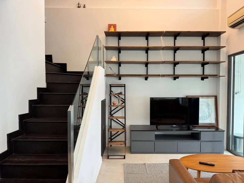 ให้เช่า ไอดีโอ คิว พญาไท ชั้น 37 ชั้นสูง วิวสวย โล่ง ห้อง Duplex เพดานสูง ตกแต่งครบพร้อมเข้าอยู่