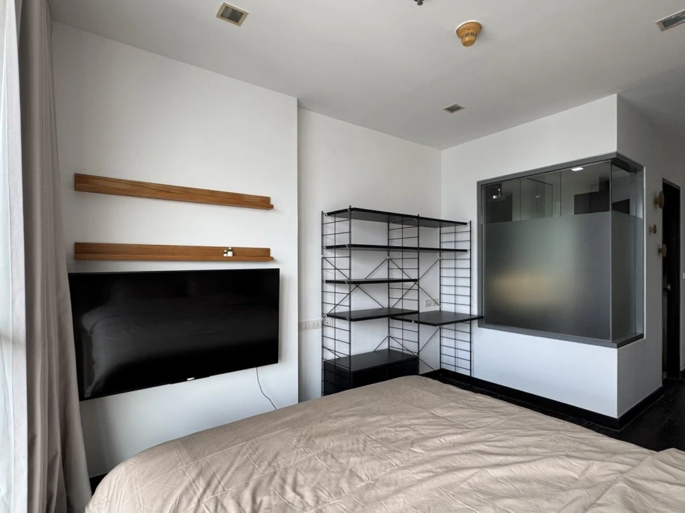 ให้เช่า ไอดีโอ คิว พญาไท ชั้น 37 ชั้นสูง วิวสวย โล่ง ห้อง Duplex เพดานสูง ตกแต่งครบพร้อมเข้าอยู่