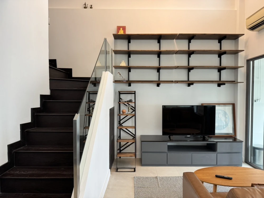 ให้เช่า ไอดีโอ คิว พญาไท ชั้น 37 ชั้นสูง วิวสวย โล่ง ห้อง Duplex เพดานสูง ตกแต่งครบพร้อมเข้าอยู่