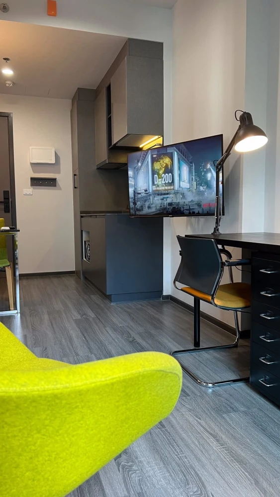 ให้เช่า ไอดีโอ จุฬา สามย่าน ห้องพร้อมอยู่ ชั้นสูง เฟอร์พร้อม จองเลย