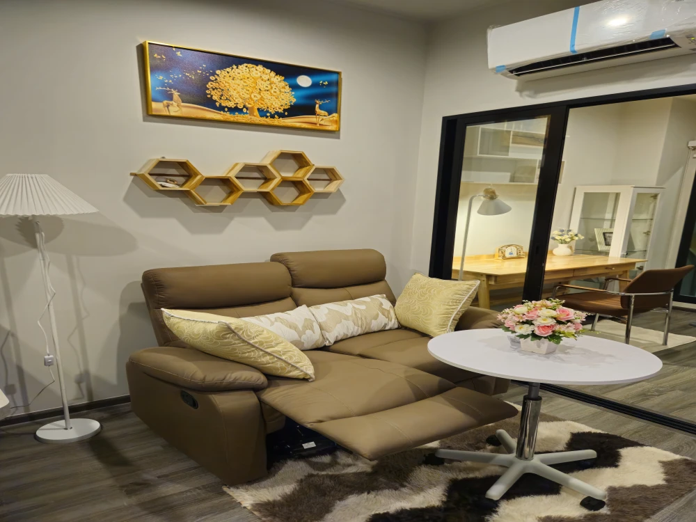 ให้เช่า!! ไอดีโอ รามคำแหง - ลำสาลี สเตชั่น ชั้น 17 เฟอร์นิเจอร์ครบ หิ้วกระเป๋าพร้อมเข้าอยู่ได้เลย ห้ามพลาด!!