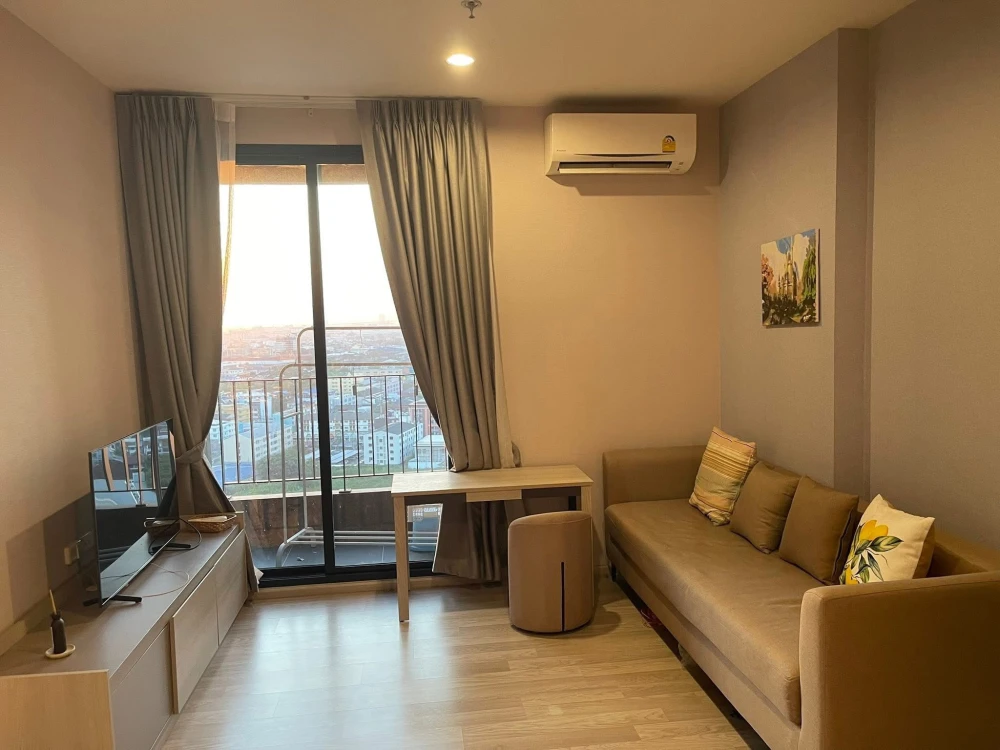 ให้เช่า ไอดีโอ โมบิ สุขุมวิท อีสต์พอยท์ ตั้งอยู่ชั้น 19 โซนเงียบห้องมุมแต่ไม่ไกลลิฟต์ หนึ่งในทำเลห้องที่ดีที่สุดของชั้น รีบจองเลย