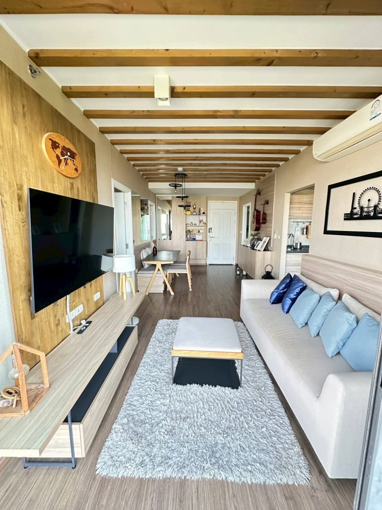 ให้เช่า 𝐔 𝐃𝐞𝐥𝐢𝐠𝐡𝐭 𝐑𝐞𝐬𝐢𝐝𝐞𝐧𝐜𝐞 𝐑𝐢𝐯𝐞𝐫𝐟𝐫𝐨𝐧𝐭 𝐑𝐚𝐦𝐚 3 เฟอร์นิเจอร์และเครื่องใช้ไฟฟ้าครบ พร้อมเข้าอยู่