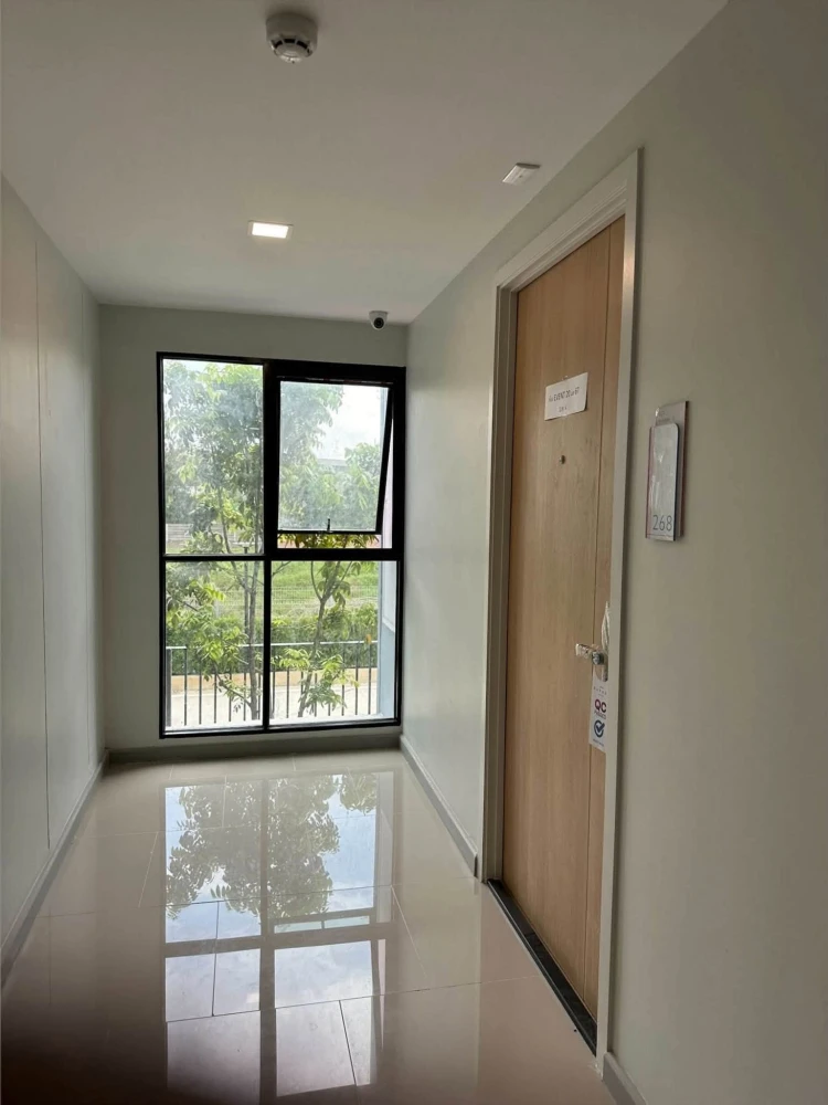 ให้เช่า : Atmoz Kanaal Rangsit  ห้องหัวมุม ได้วิวนอก เงียบสงบเป็นส่วนตัว สะดวกครบจบที่นี่ มาจองเลย