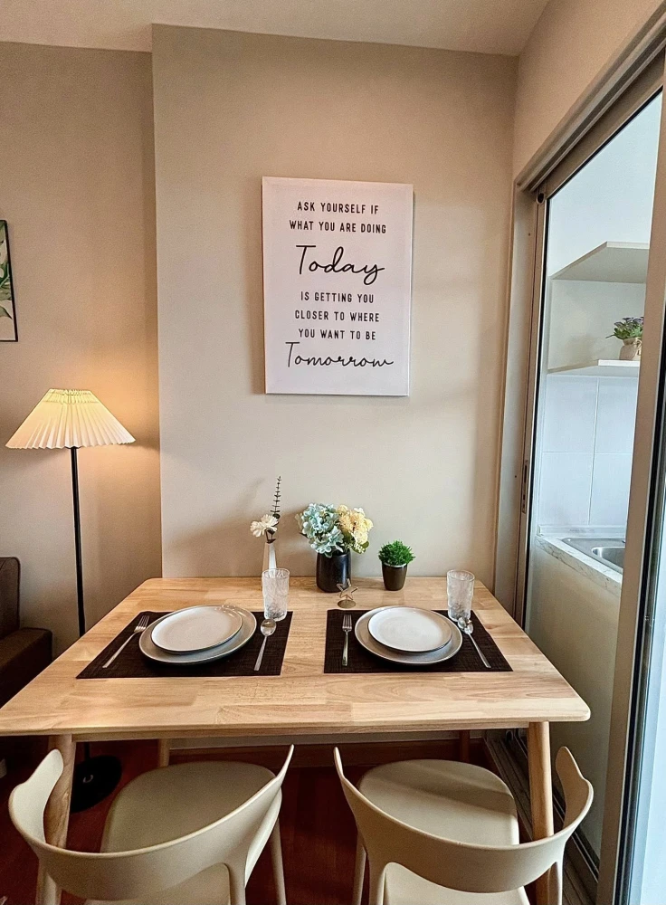 ให้เช่า : The President เพชรเกษม-บางแค ห้องพร้อมอยู่ สิ่งอำนวยความสะดวกครบ ชั้นสูง คุณต้องจองเลย