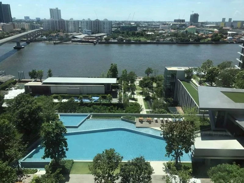 ให้เช่า 333 RIVERSIDE ชั้น 20 ห้องแต่งครบ พร้อมอยู่ วิว แม่น้ำ1 80องศา สนใจจองเลย ห้ามพลาด