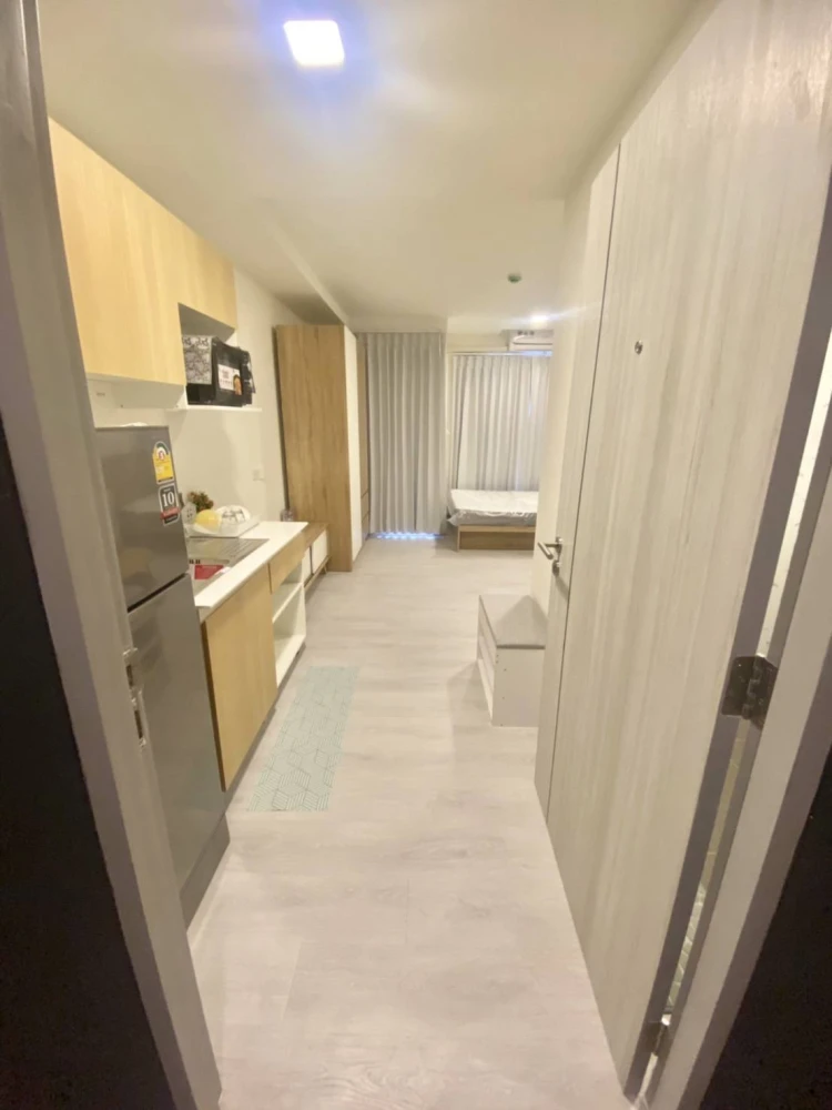ให้เช่า A land Condo ไทรน้อย เวสต์เกต เฟส 2 ห้องสตูดิโอ เฟอร์นิเจอร์ครบ + เครื่องใช้ไฟฟ้าพร้อมใช้งาน จองเลยอย่าลังเล
