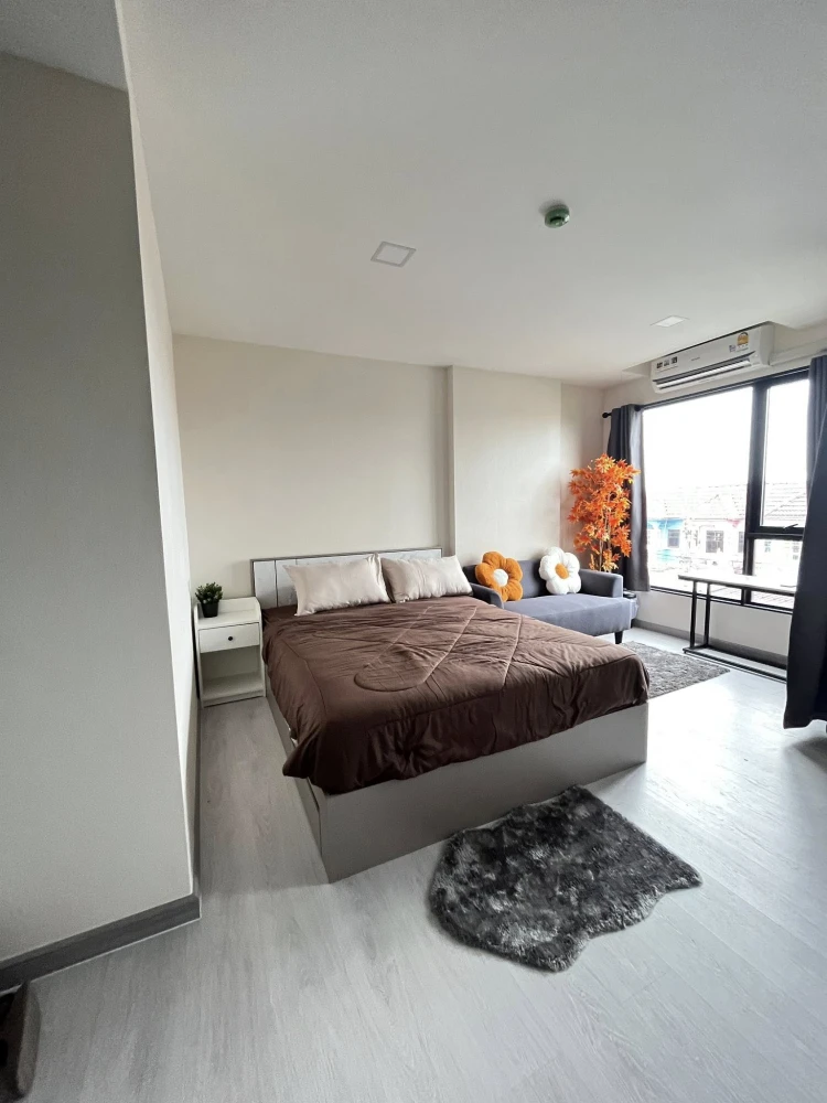 ให้เช่า A Land Condo Sai Noi-Westgat ห้องแต่งสวยเรียบหรูดูแพง บิ้วอินผนังลายหินอ่อนอย่างดี จองเลย