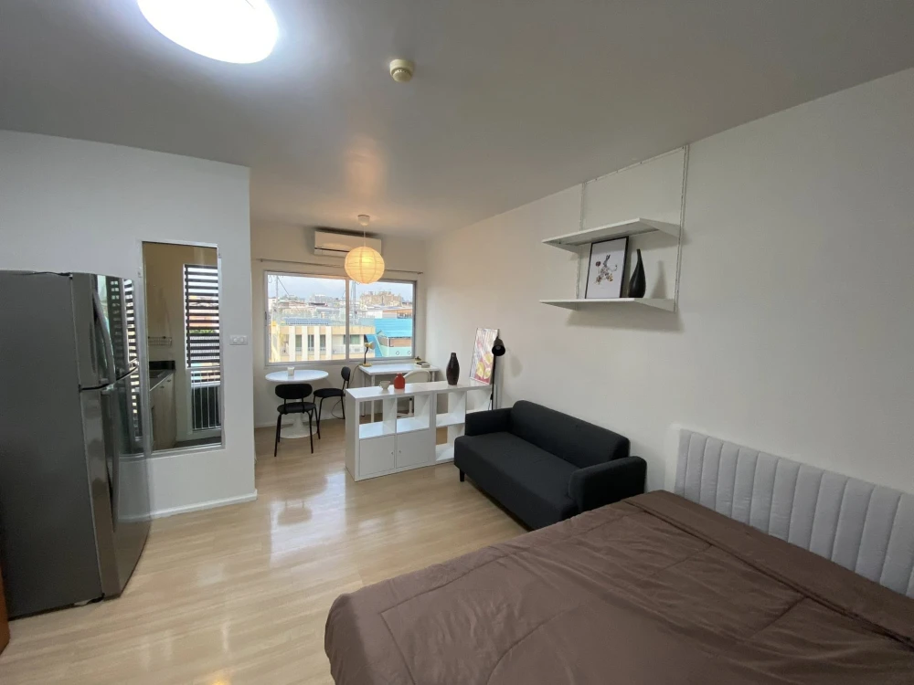 ให้เช่า A Space Asoke-Ratchada ตกแต่งครบครัน  เครื่องใช้ไฟฟ้าจัดเต็ม มาแต่ตัวเข้าอยู่ได้เลยจ้า images