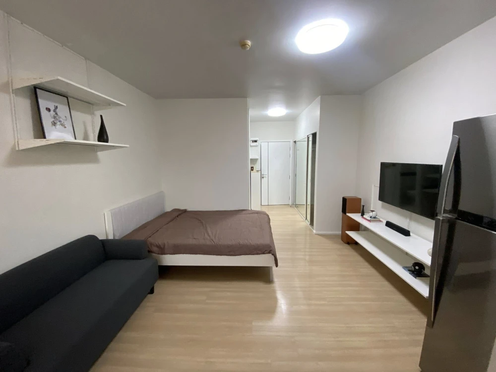 ให้เช่า A Space Asoke-Ratchada ตกแต่งครบครัน  เครื่องใช้ไฟฟ้าจัดเต็ม มาแต่ตัวเข้าอยู่ได้เลยจ้า