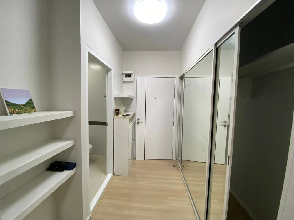 ให้เช่า A Space Asoke-Ratchada ตกแต่งครบครัน  เครื่องใช้ไฟฟ้าจัดเต็ม มาแต่ตัวเข้าอยู่ได้เลยจ้า