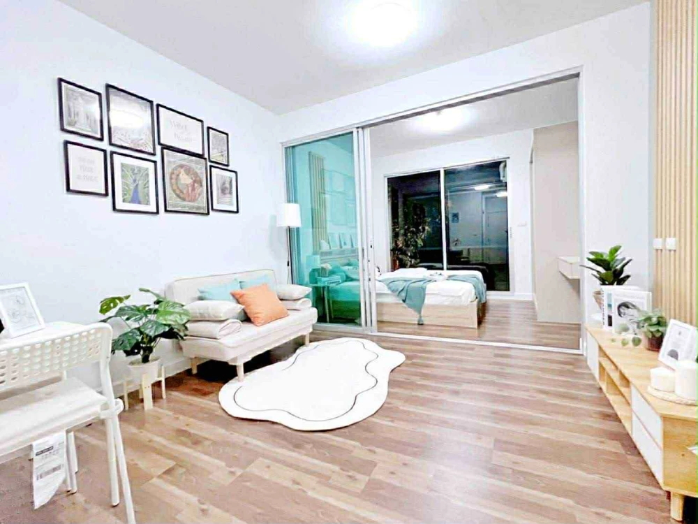 ให้เช่า a space me สุขุทวิท 77 ห้องพร้อมอยู่ เฟอร์พร้อม ตกแต่งมินิมอล น่าอยู่ ราคาสบายกระเป๋า จองเลย ห้อามพลาด