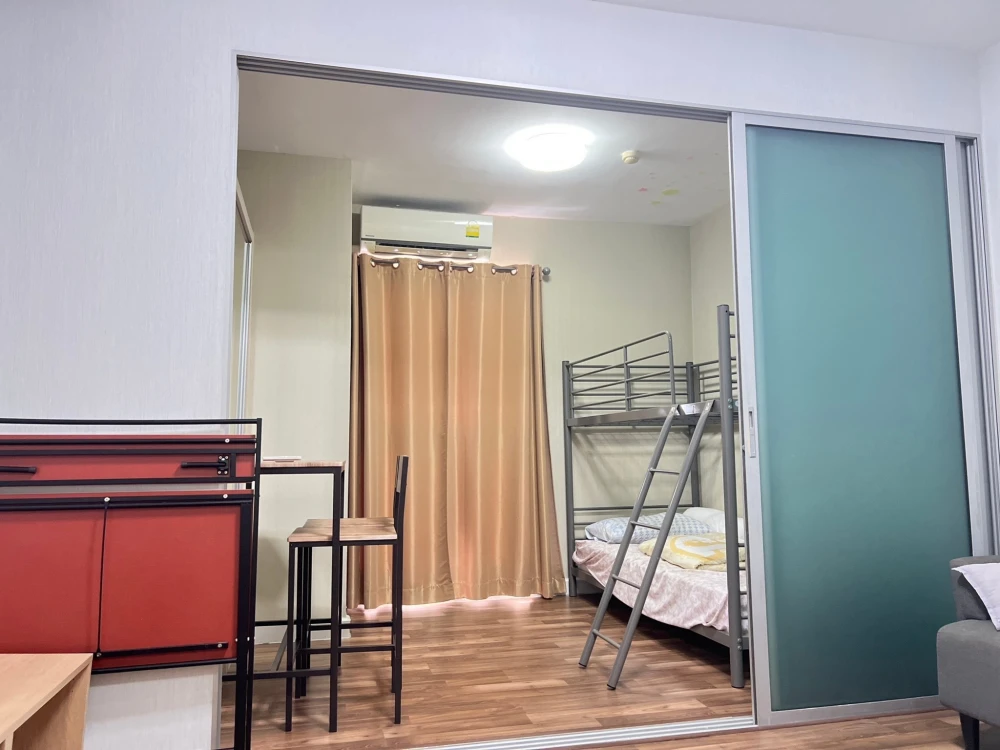 ให้เช่า A Space Me Bangna ห้องน่าอยู่ ชั้น 14 มาพร้อมเฟอร์ครบครัน หิ้วกระเป๋าเข้าอยู่ได้เลยจ้า