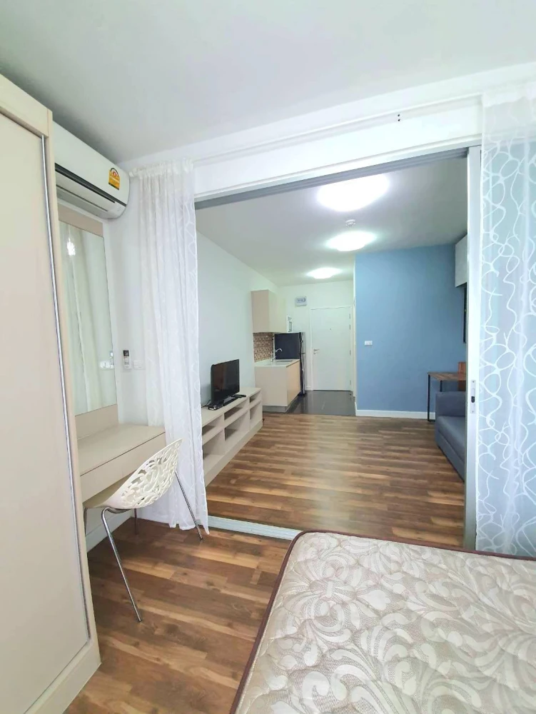 ให้เช่า a Space ME Sukhumvit 77 1 ห้องนอน 1 ห้องน้ำ เฟอร์นิเจอร์ครบครัน มองเห็นวิวสระว่ายน้ำ จองเลย